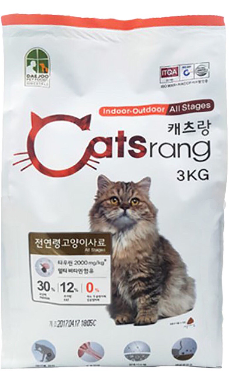 CATSRANG - Thức ăn hạt cho mèo mọi lứa tuổi 3kg